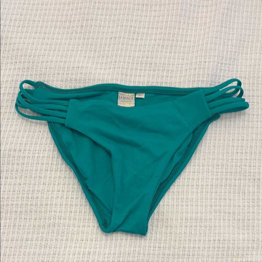 L*Space Teal Bikini Bottom